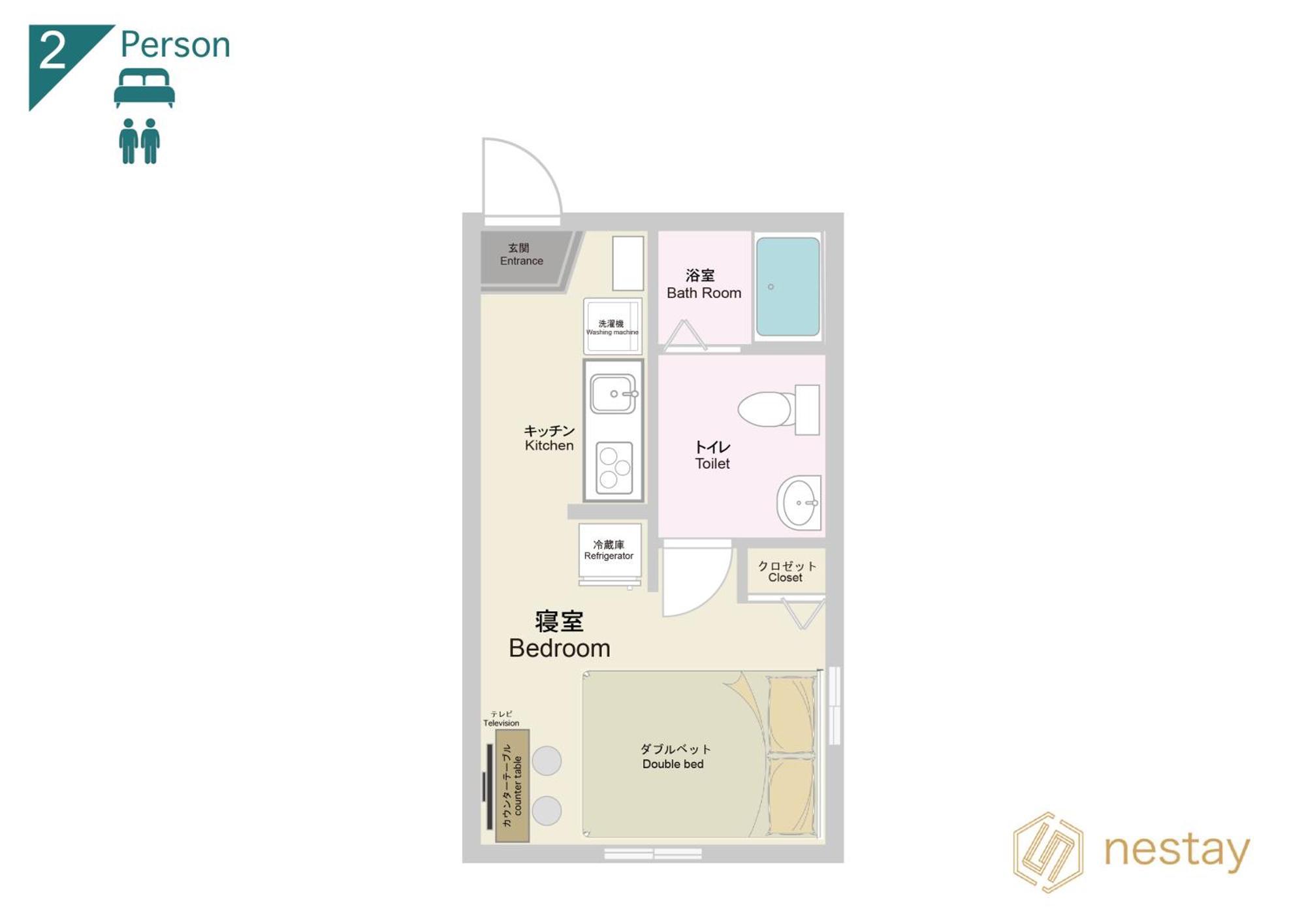 Nestay Apartment Tokyo Waseda Exterior foto